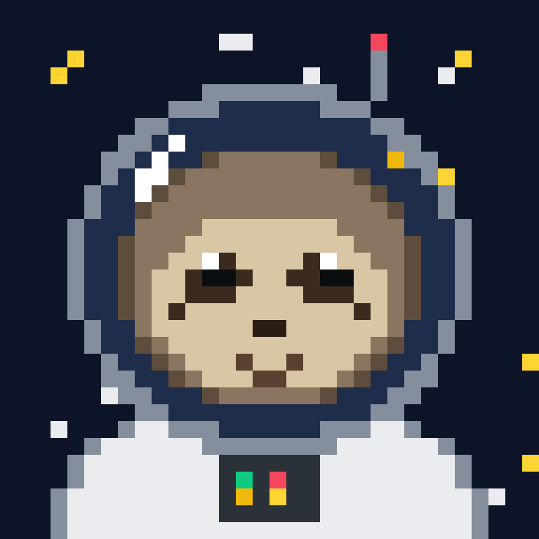 Astronaut tier example sloth
